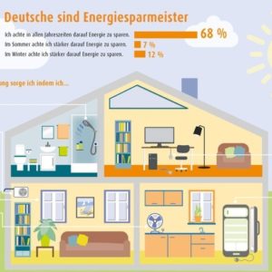 Deutsche Haushalte sind wahre Energiesparmeister